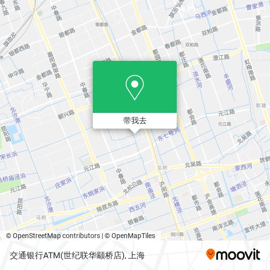 交通银行ATM(世纪联华颛桥店)地图