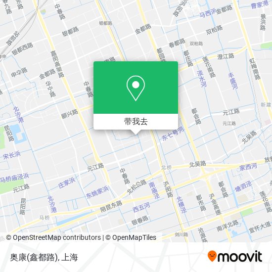 奥康(鑫都路)地图