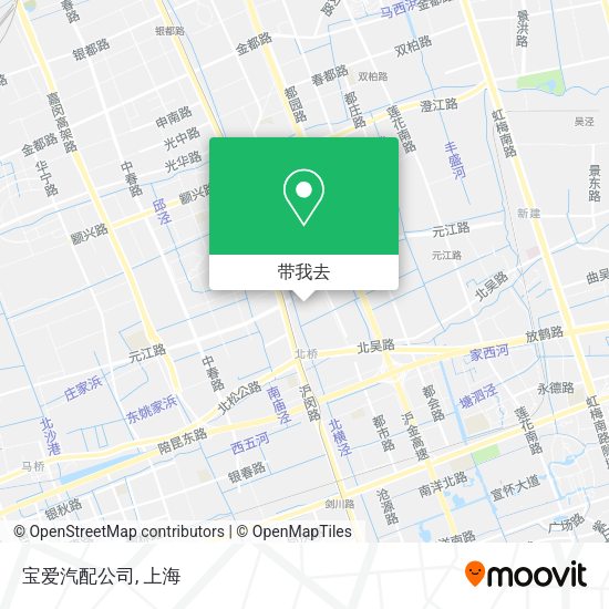 宝爱汽配公司地图