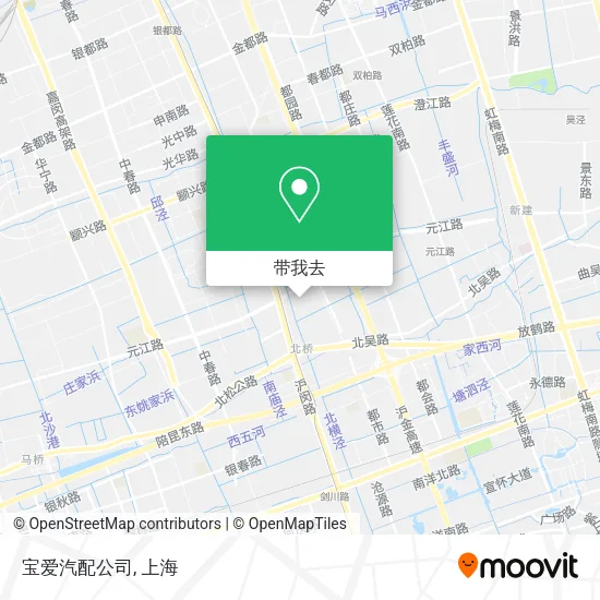 宝爱汽配公司地图