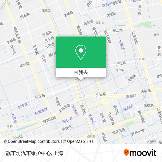靓车坊汽车维护中心地图
