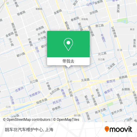 靓车坊汽车维护中心地图