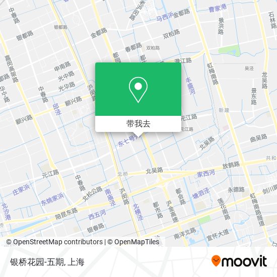 银桥花园-五期地图