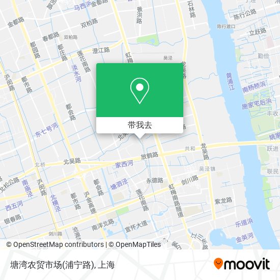 塘湾农贸市场(浦宁路)地图