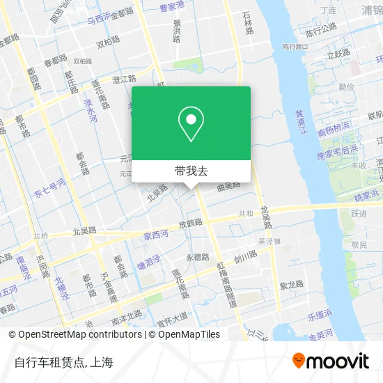 自行车租赁点地图