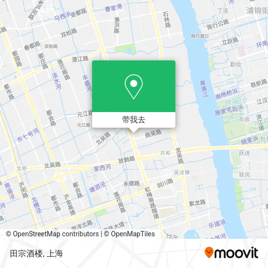 田宗酒楼地图