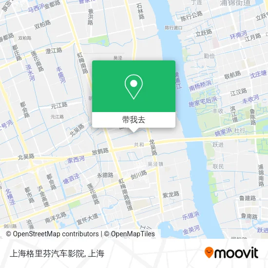 上海格里芬汽车影院地图