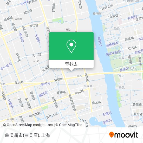 曲吴超市(曲吴店)地图