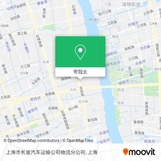上海市长途汽车运输公司物流分公司地图