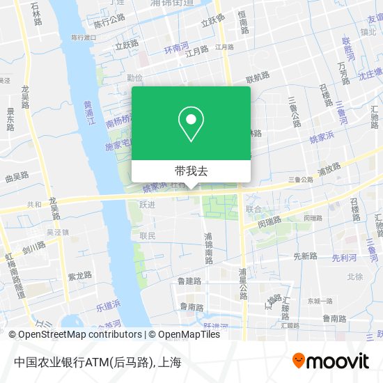 中国农业银行ATM(后马路)地图