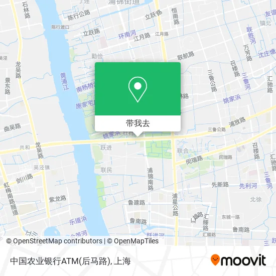 中国农业银行ATM(后马路)地图