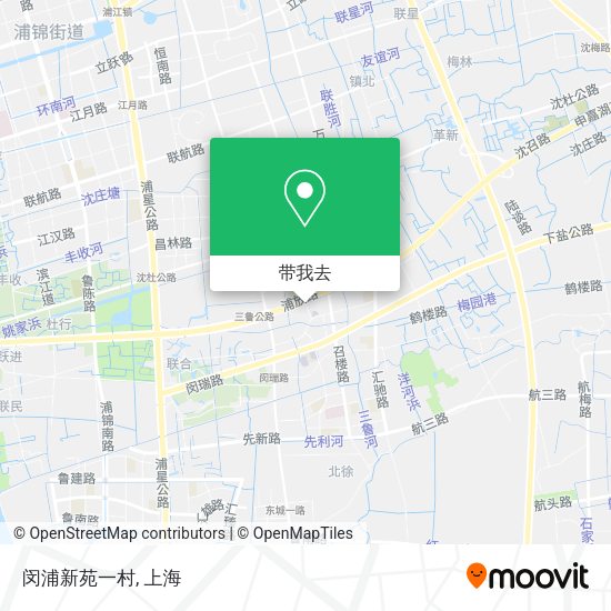 闵浦新苑一村地图