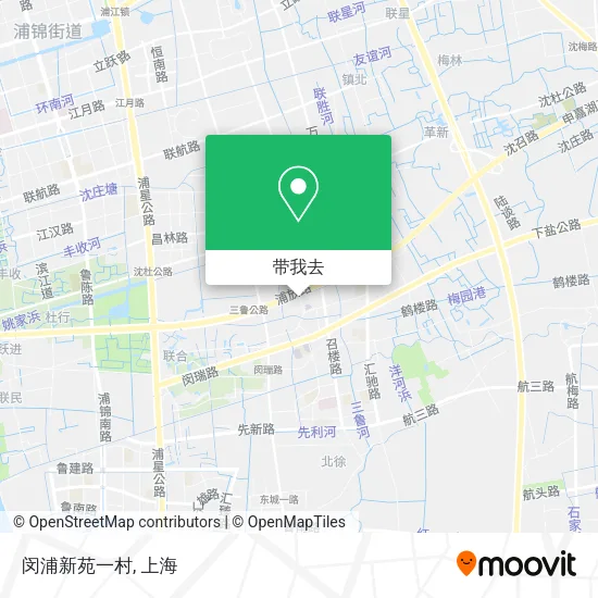 闵浦新苑一村地图