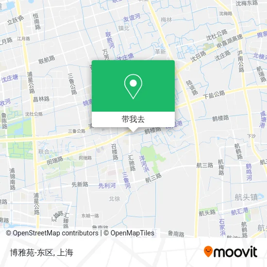 博雅苑-东区地图