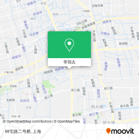 钟宅路二号桥地图