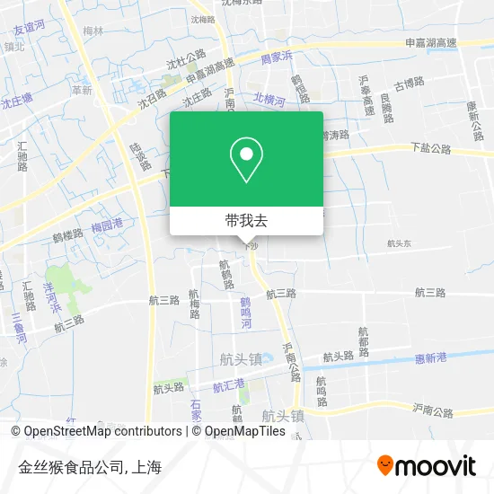金丝猴食品公司地图
