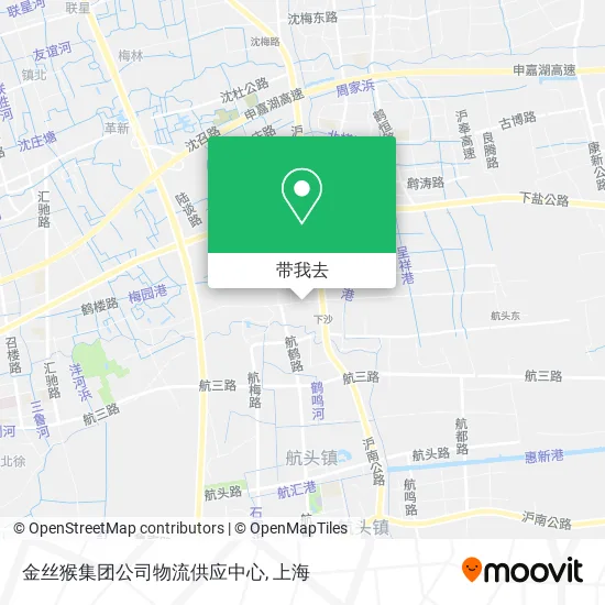 金丝猴集团公司物流供应中心地图