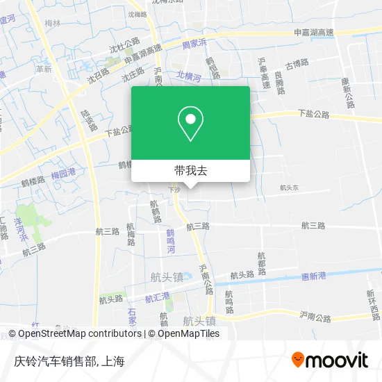 庆铃汽车销售部地图