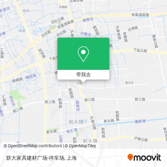 群大家具建材广场-停车场地图