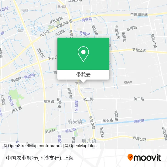 中国农业银行(下沙支行)地图