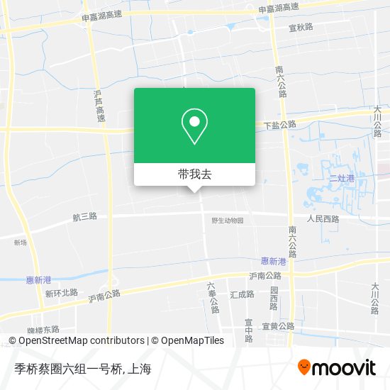 季桥蔡圈六组一号桥地图