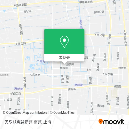 民乐城惠益新苑-南苑地图