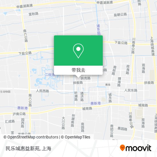 民乐城惠益新苑地图