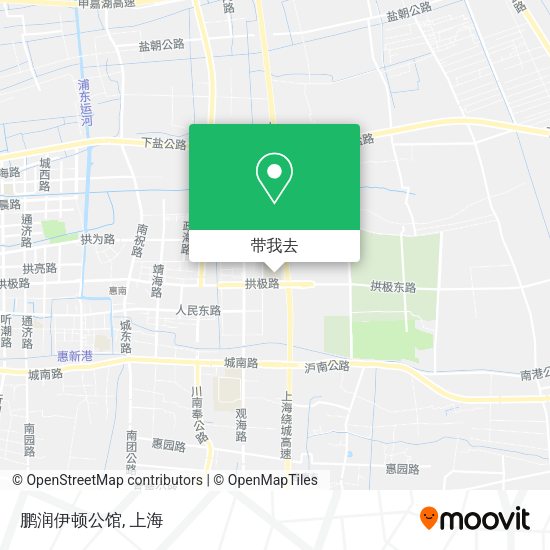 鹏润伊顿公馆地图
