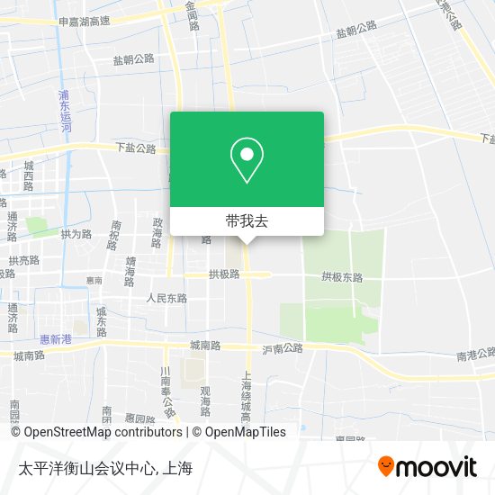 太平洋衡山会议中心地图