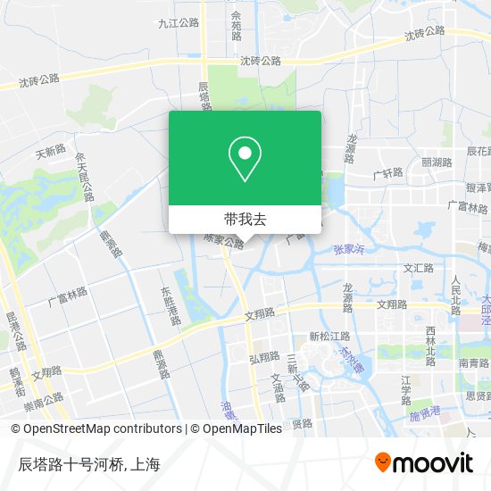 辰塔路十号河桥地图