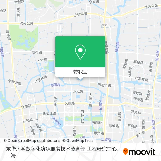 东华大学数字化纺织服装技术教育部-工程研究中心地图