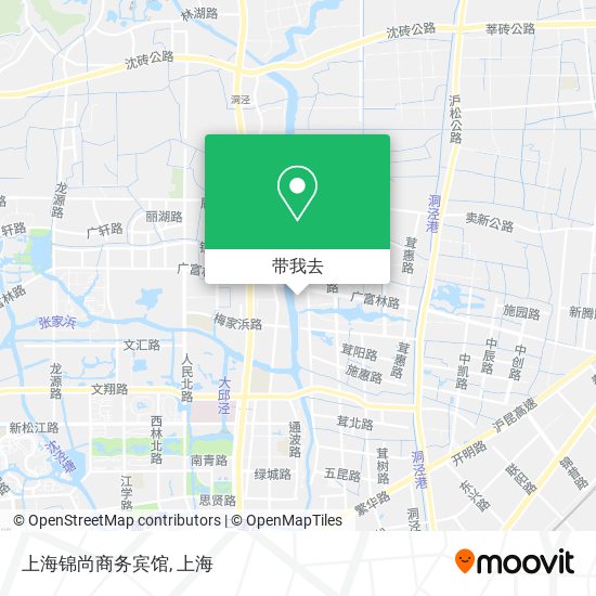 上海锦尚商务宾馆地图