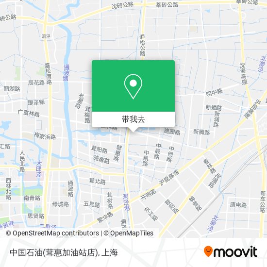 中国石油(茸惠加油站店)地图