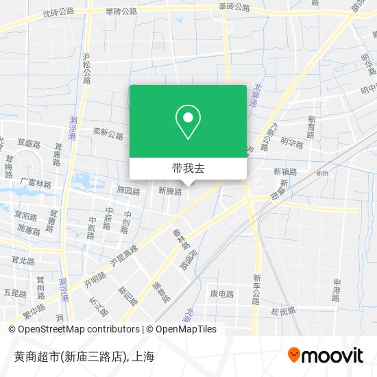 黄商超市(新庙三路店)地图