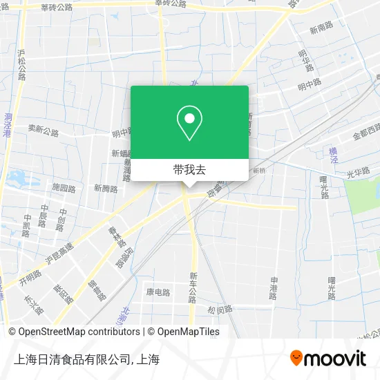 上海日清食品有限公司地图