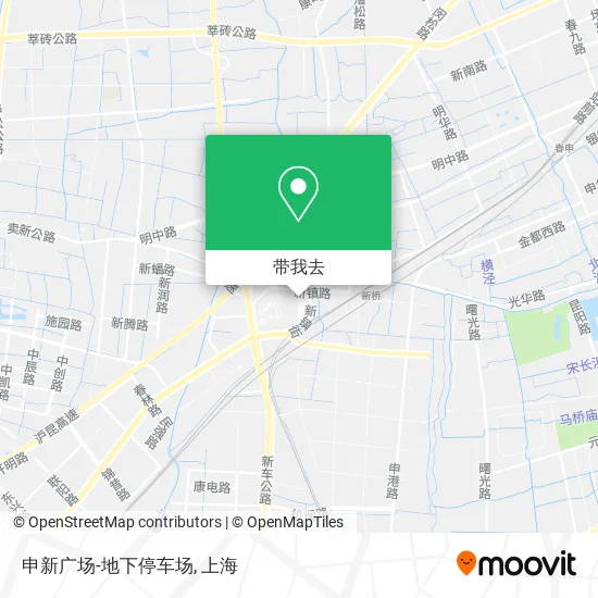 申新广场-地下停车场地图