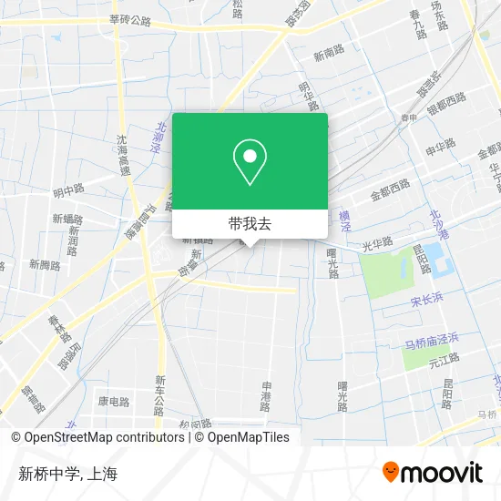 新桥中学地图