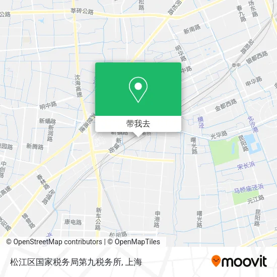 松江区国家税务局第九税务所地图