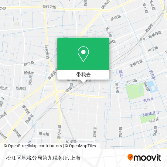 松江区地税分局第九税务所地图