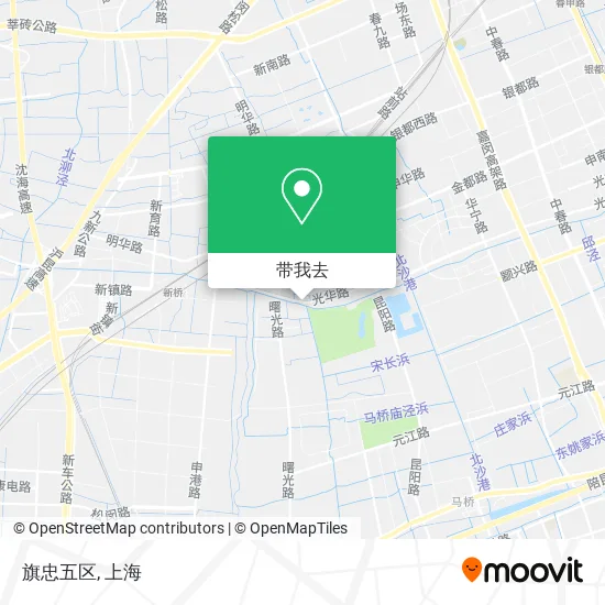 旗忠五区地图