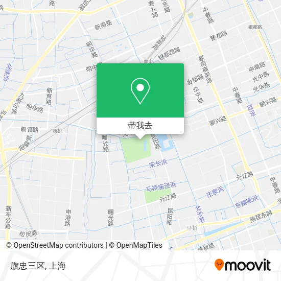 旗忠三区地图