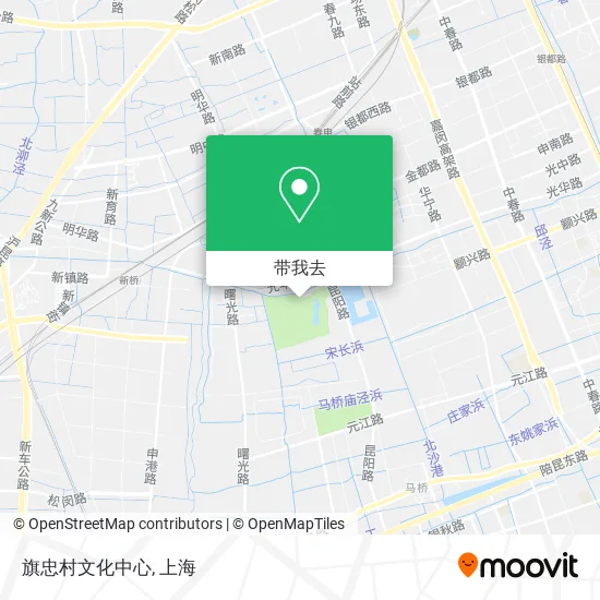 旗忠村文化中心地图