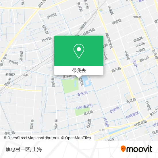 旗忠村一区地图