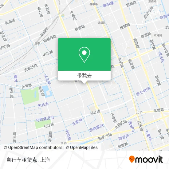自行车租赁点地图