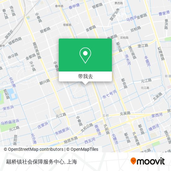颛桥镇社会保障服务中心地图