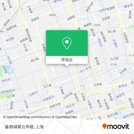 鑫都城紫云华庭地图