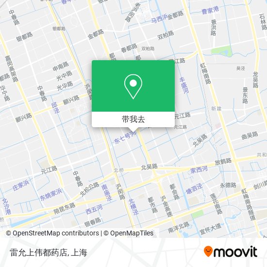 雷允上伟都药店地图