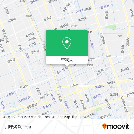 川味烤鱼地图