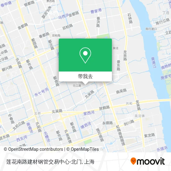 莲花南路建材钢管交易中心-北门地图
