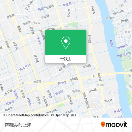南潮浜桥地图
